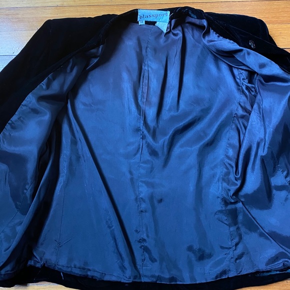 Vintage Blassport velvet evening jacket - Picture 5 of 5